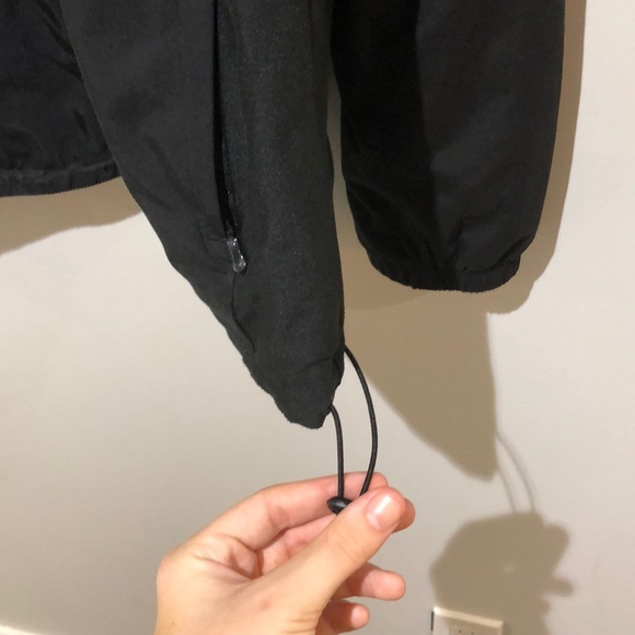 Black light adidas windbreaker running jacket mens - Picture 7 of 9